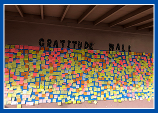 gratitude wall