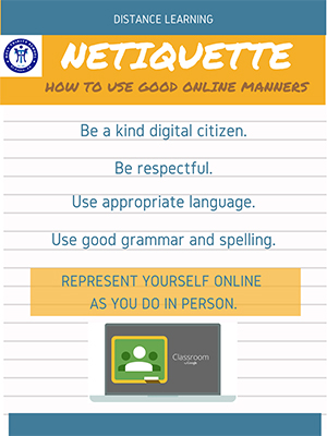 View the Nettiquette How to use good online manners flyer.